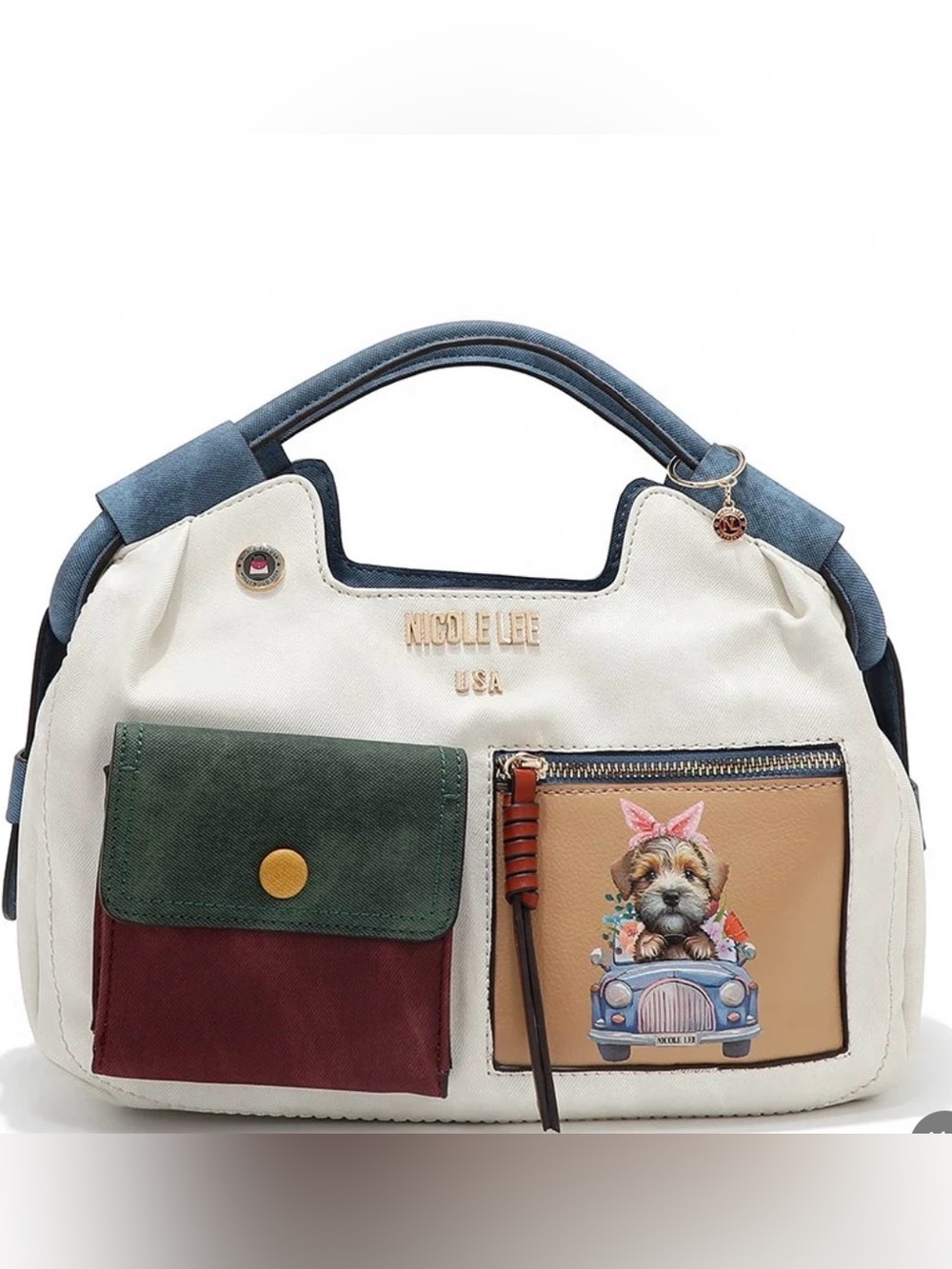 Nicole Lee crossbody bag with Handles NWT